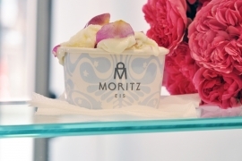 Moritz Ice made new ice cream flavour with PGR roses!
