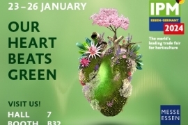 The world's leading plant fair IPM Essen will take place from 23 to 26 January 2024.